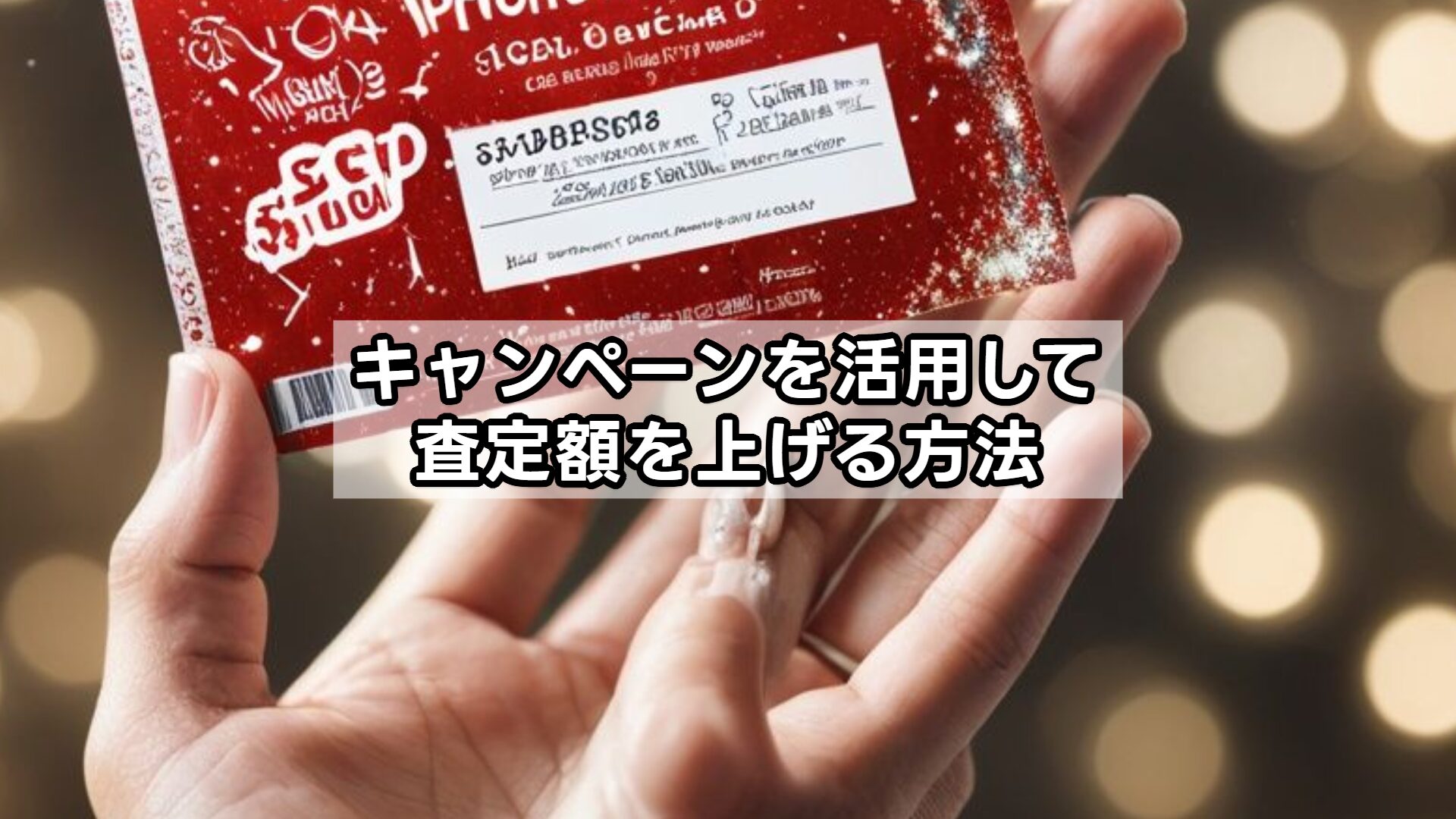 キャンペーンを活用して査定額を上げる方法