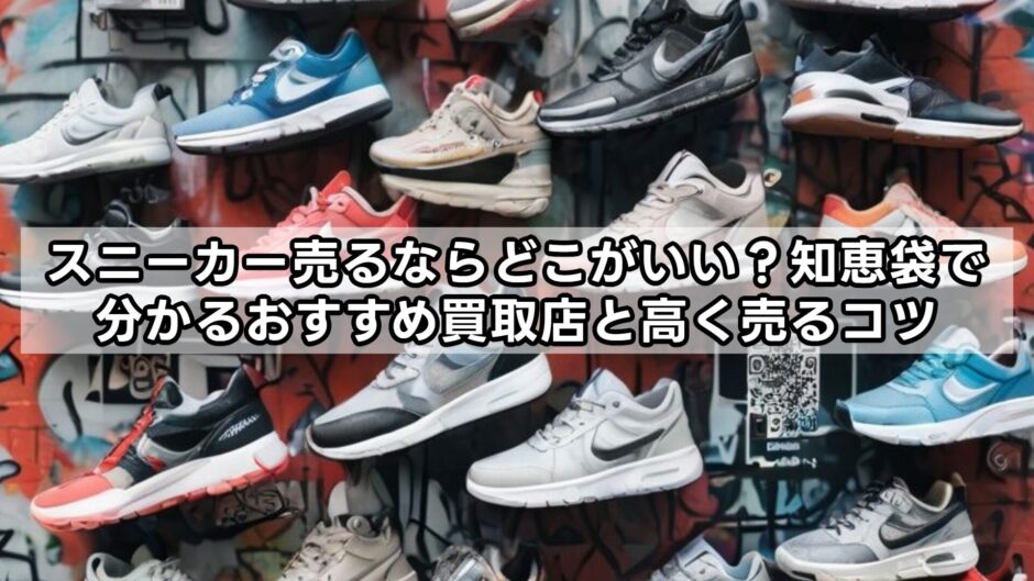 スニーカー売るならどこがいい？知恵袋で分かるおすすめ買取店と高く売るコツ