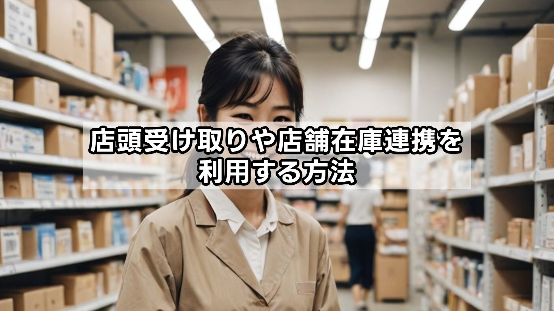 店頭受け取りや店舗在庫連携を利用する方法