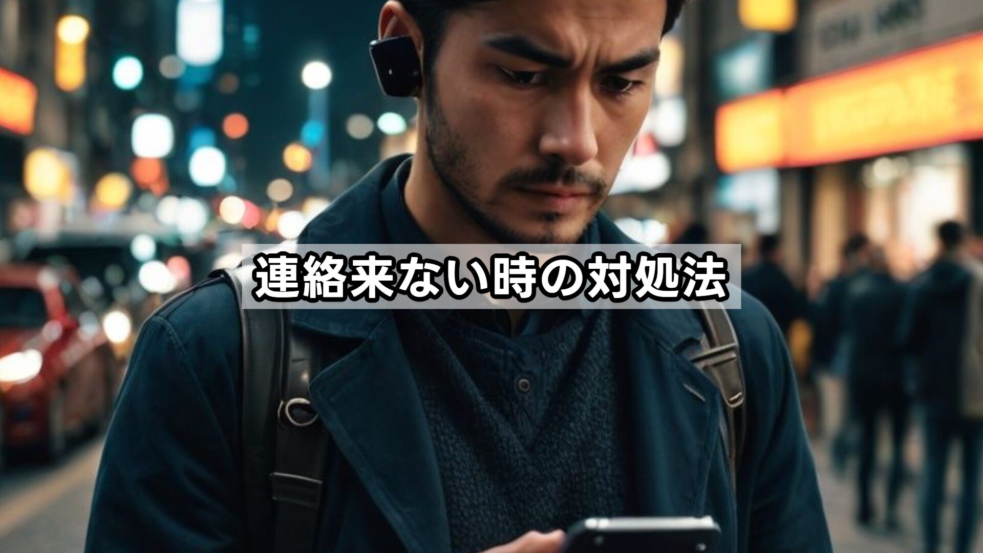 連絡来ない時の対処法