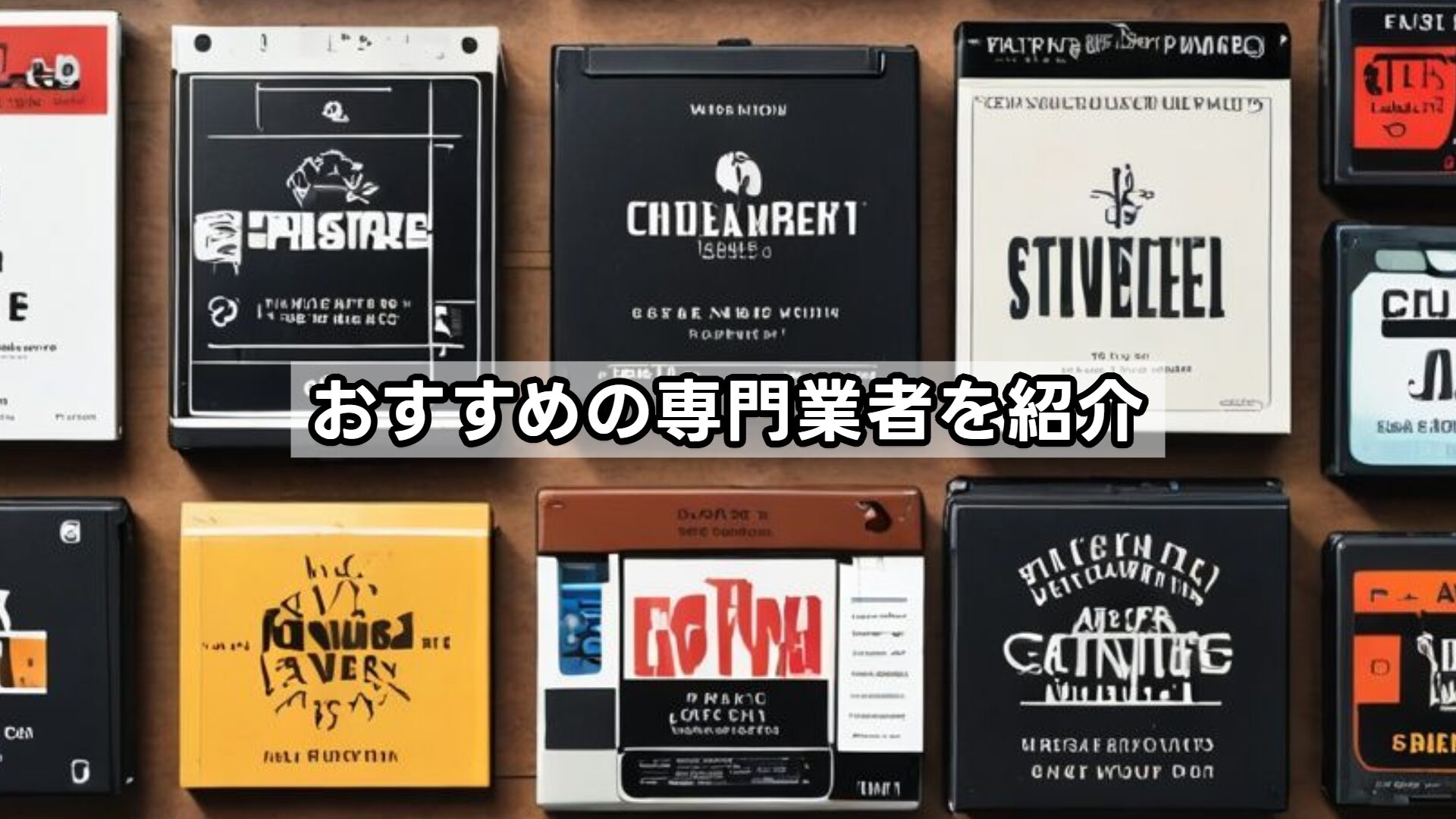 おすすめの専門業者を紹介