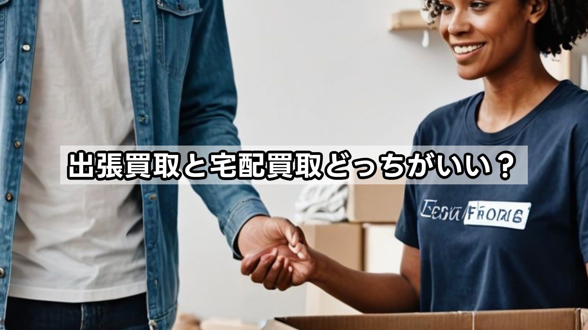 出張買取と宅配買取どっちがいい?