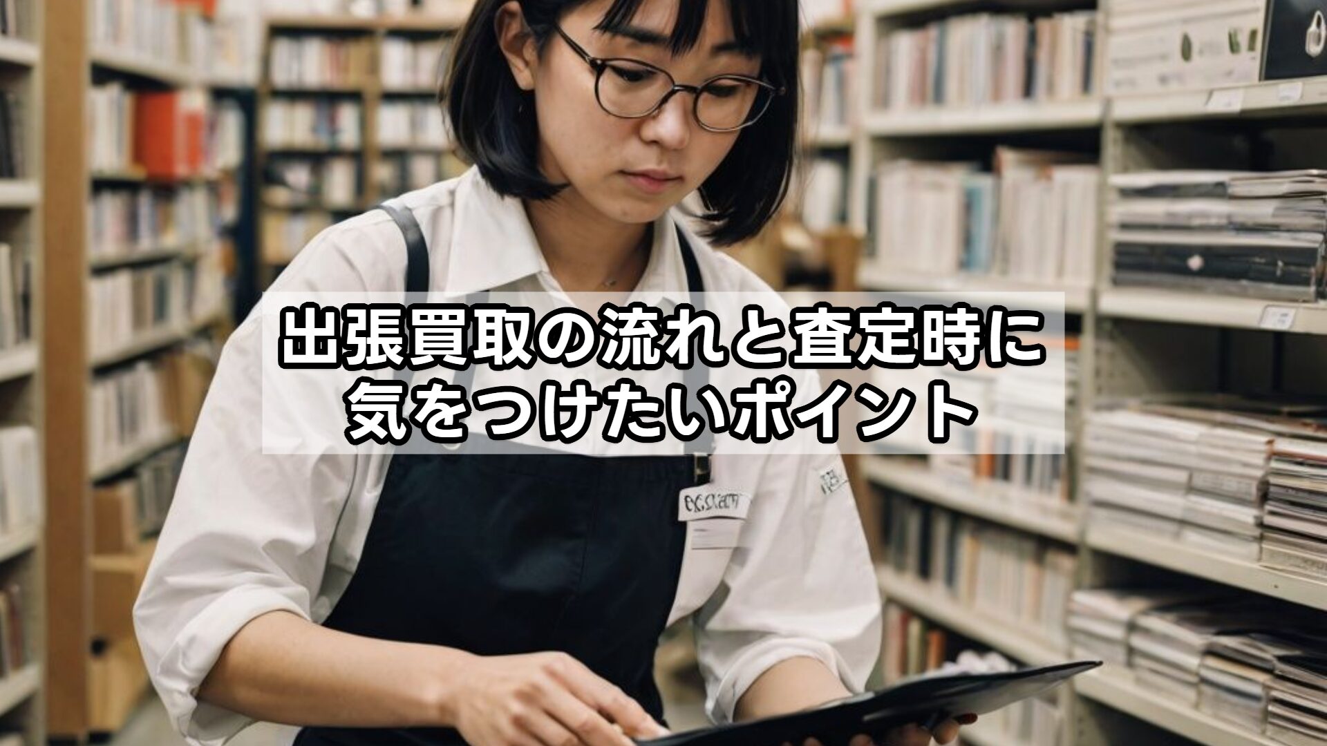 出張買取の流れと査定時に気をつけたいポイント