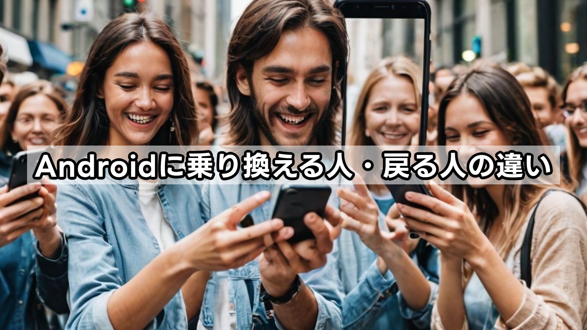 Androidに乗り換える人・戻る人の違い