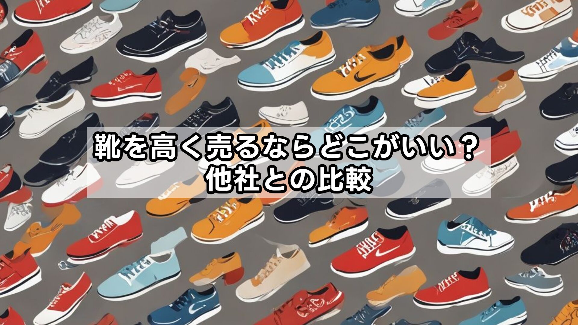 靴を高く売るならどこがいい?他社との比較