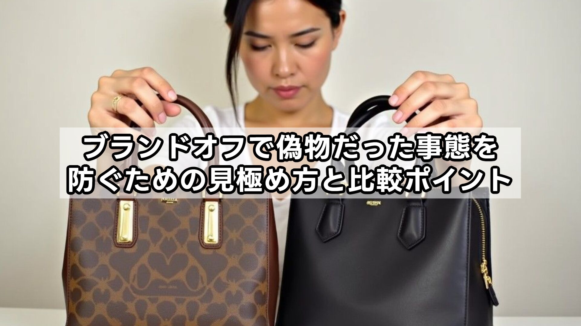 ブランドオフで偽物だった事態を防ぐための見極め方と比較ポイント