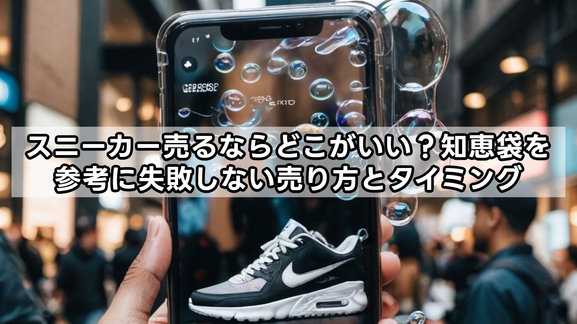 スニーカー売るならどこがいい？知恵袋を参考に失敗しない売り方とタイミング
