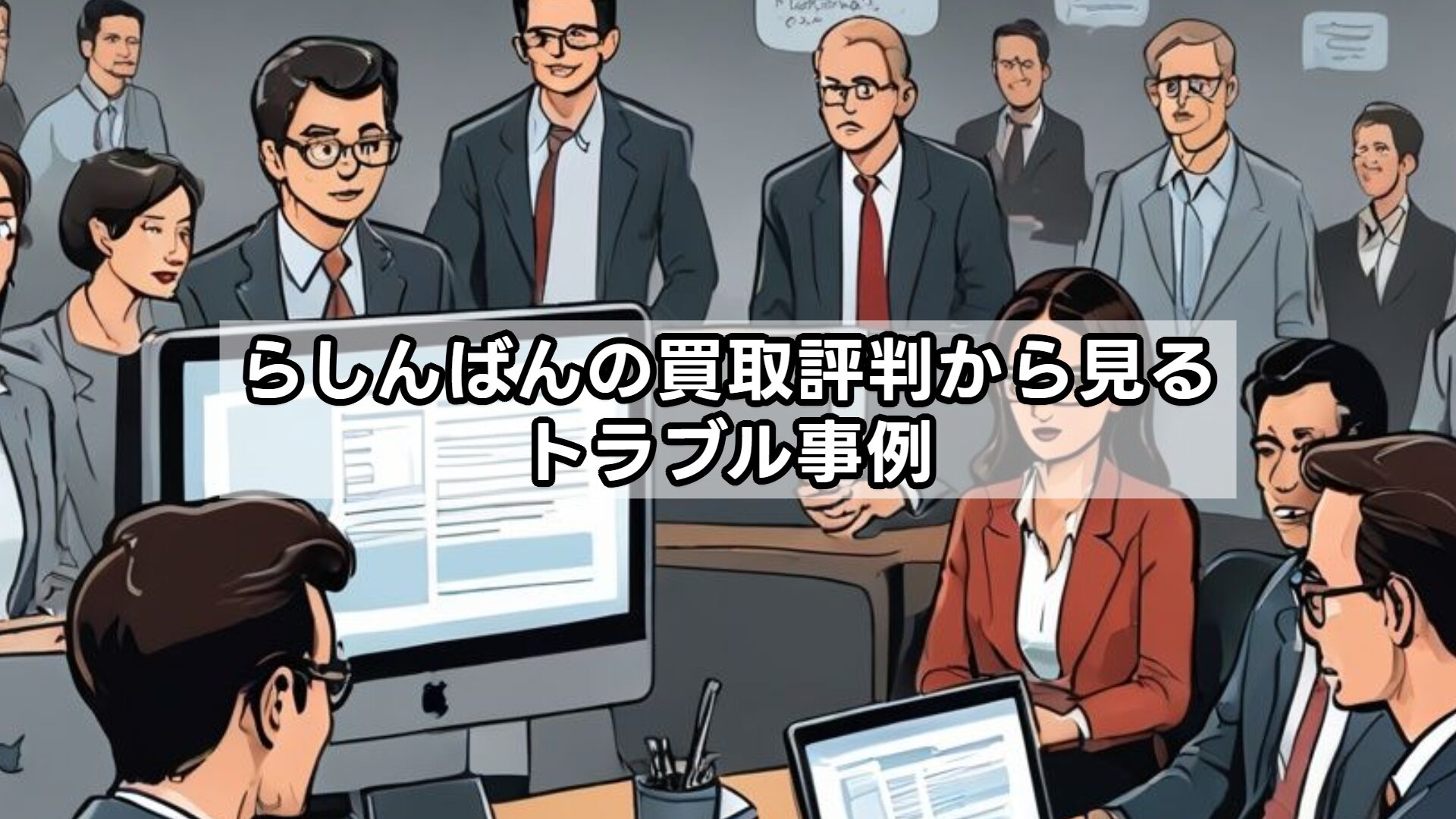 らしんばんの買取評判から見るトラブル事例