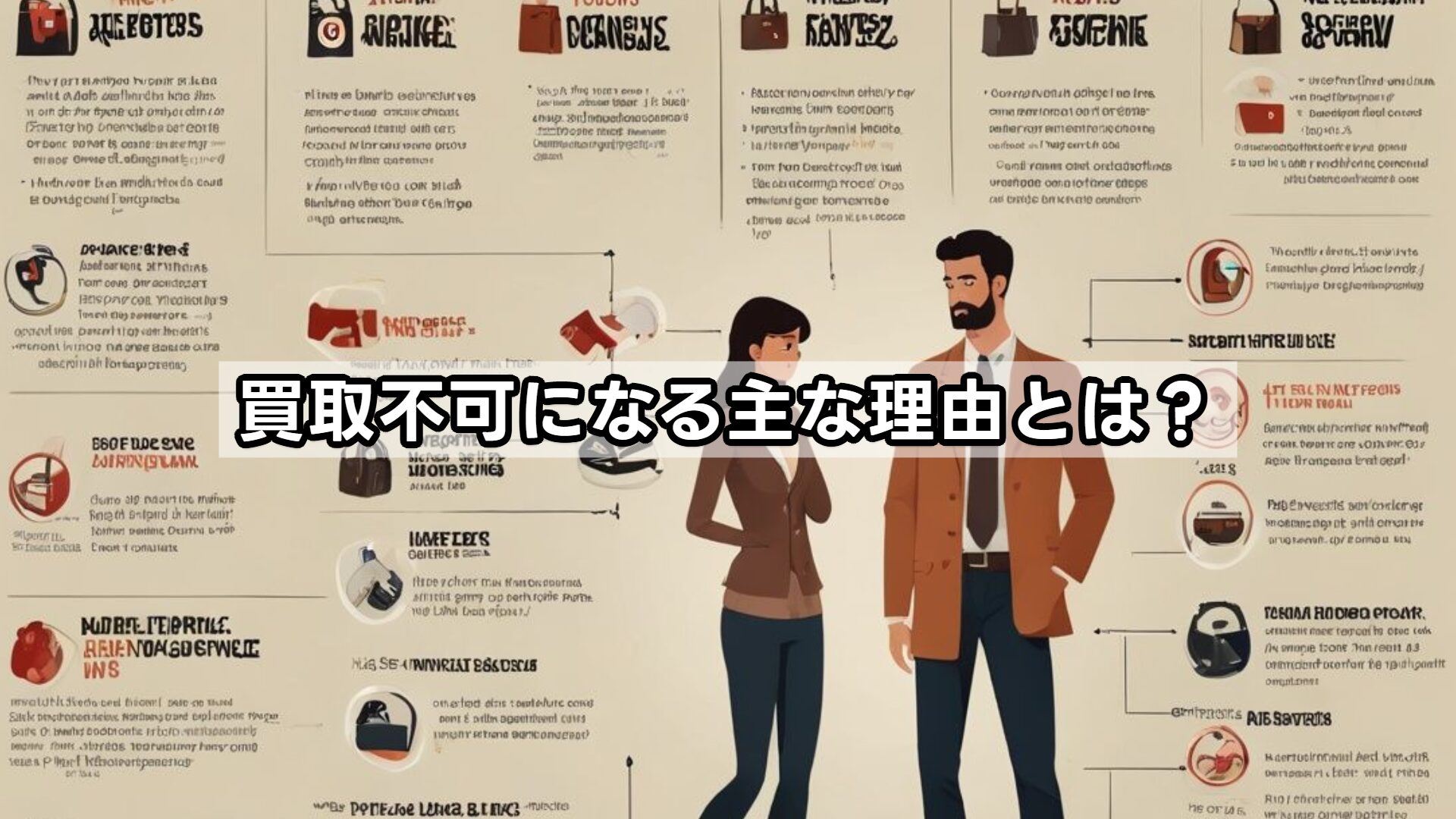 買取不可になる主な理由とは？