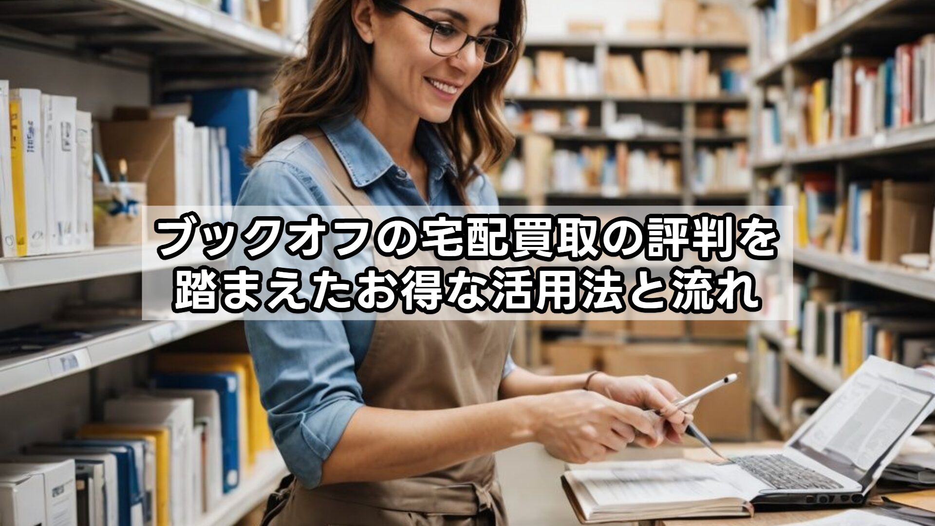 ブックオフの宅配買取の評判を踏まえたお得な活用法と流れ