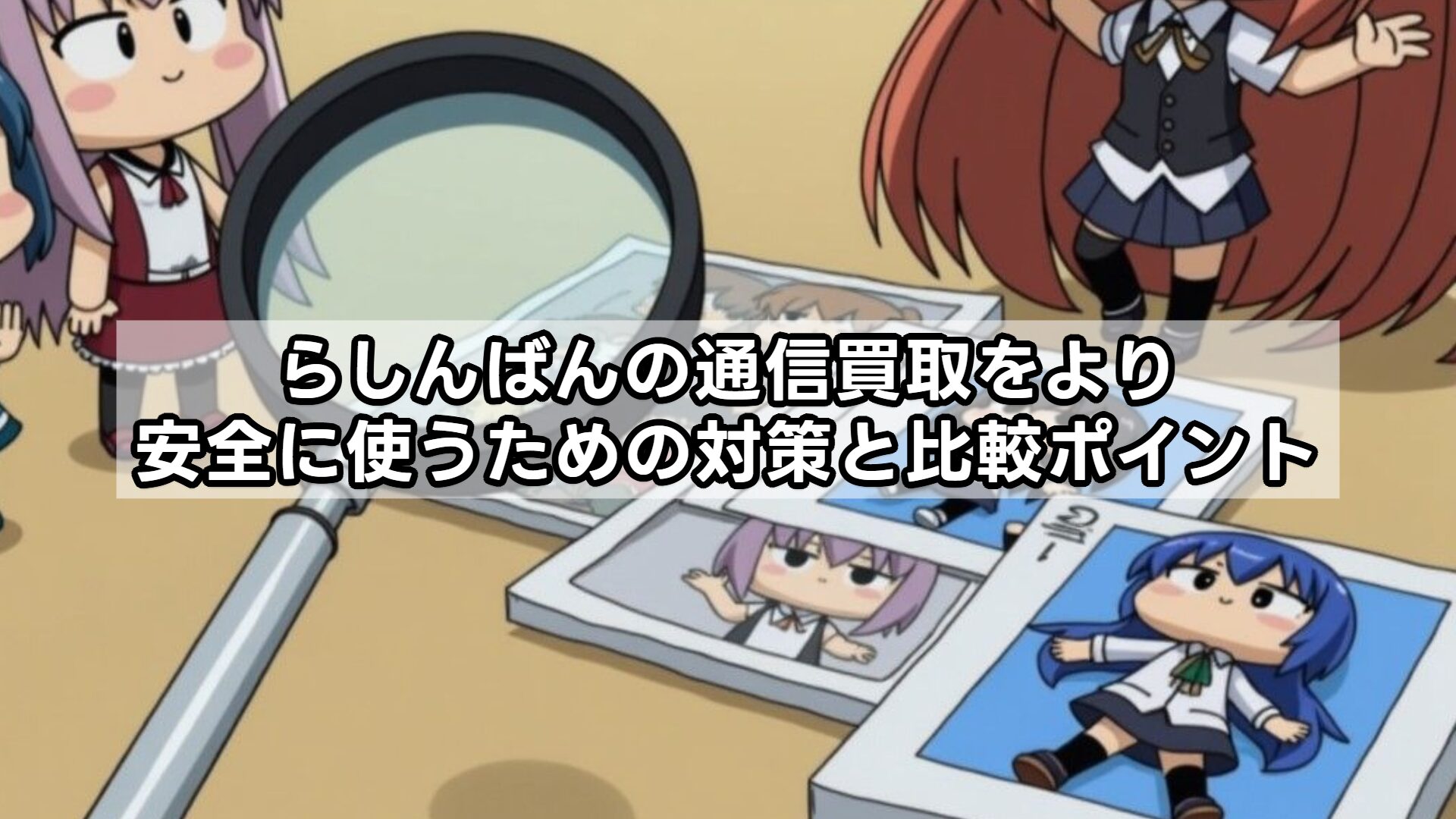 らしんばんの通信買取をより安全に使うための対策と比較ポイント