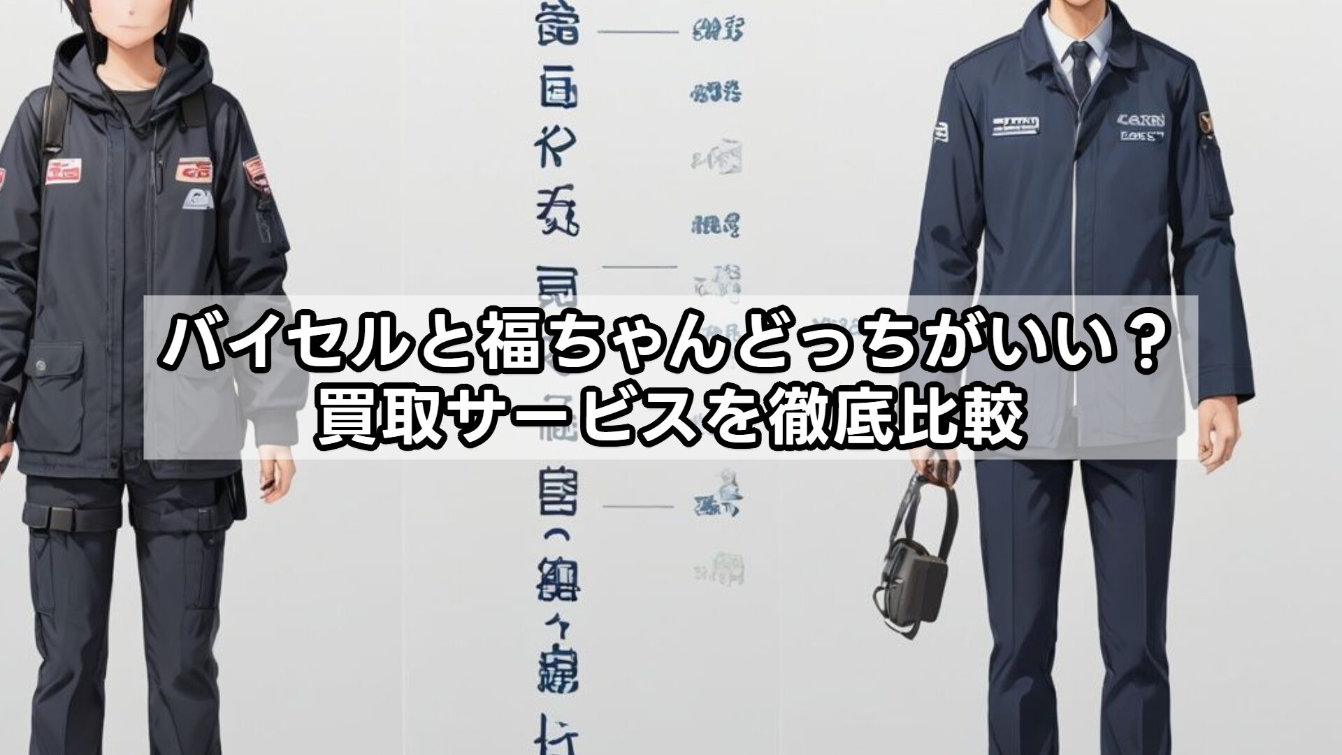 バイセルと福ちゃんどっちがいい?買取サービスを徹底比較