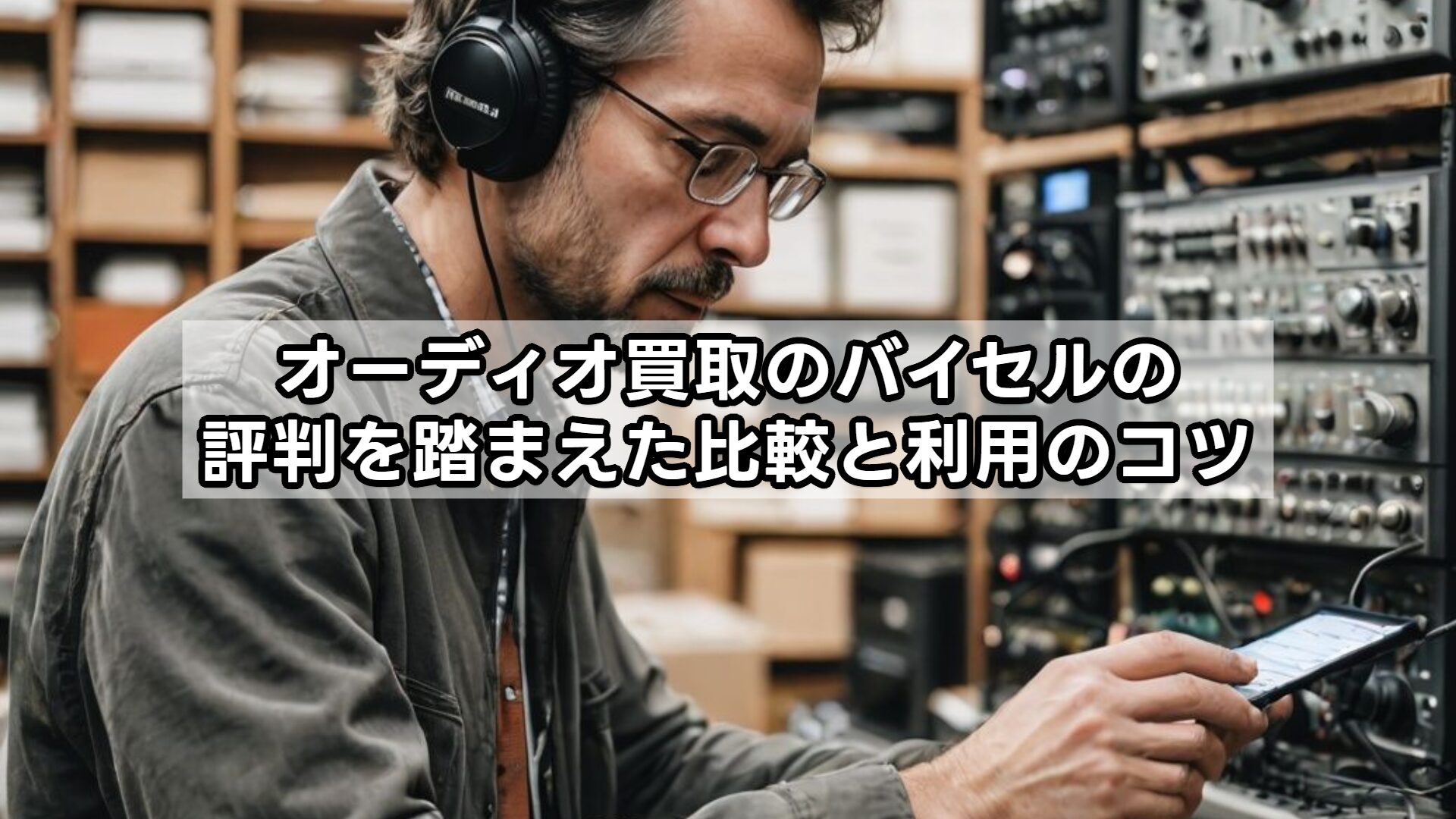 オーディオ買取のバイセルの評判を踏まえた比較と利用のコツ