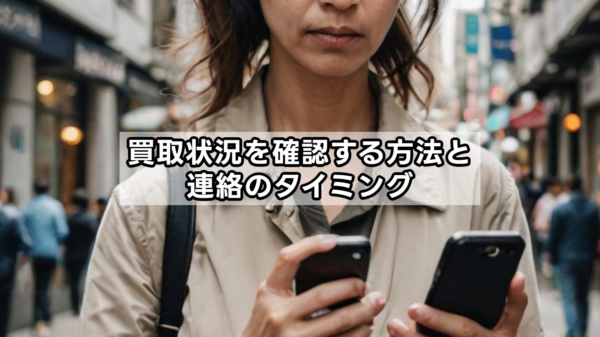 買取状況を確認する方法と連絡のタイミング