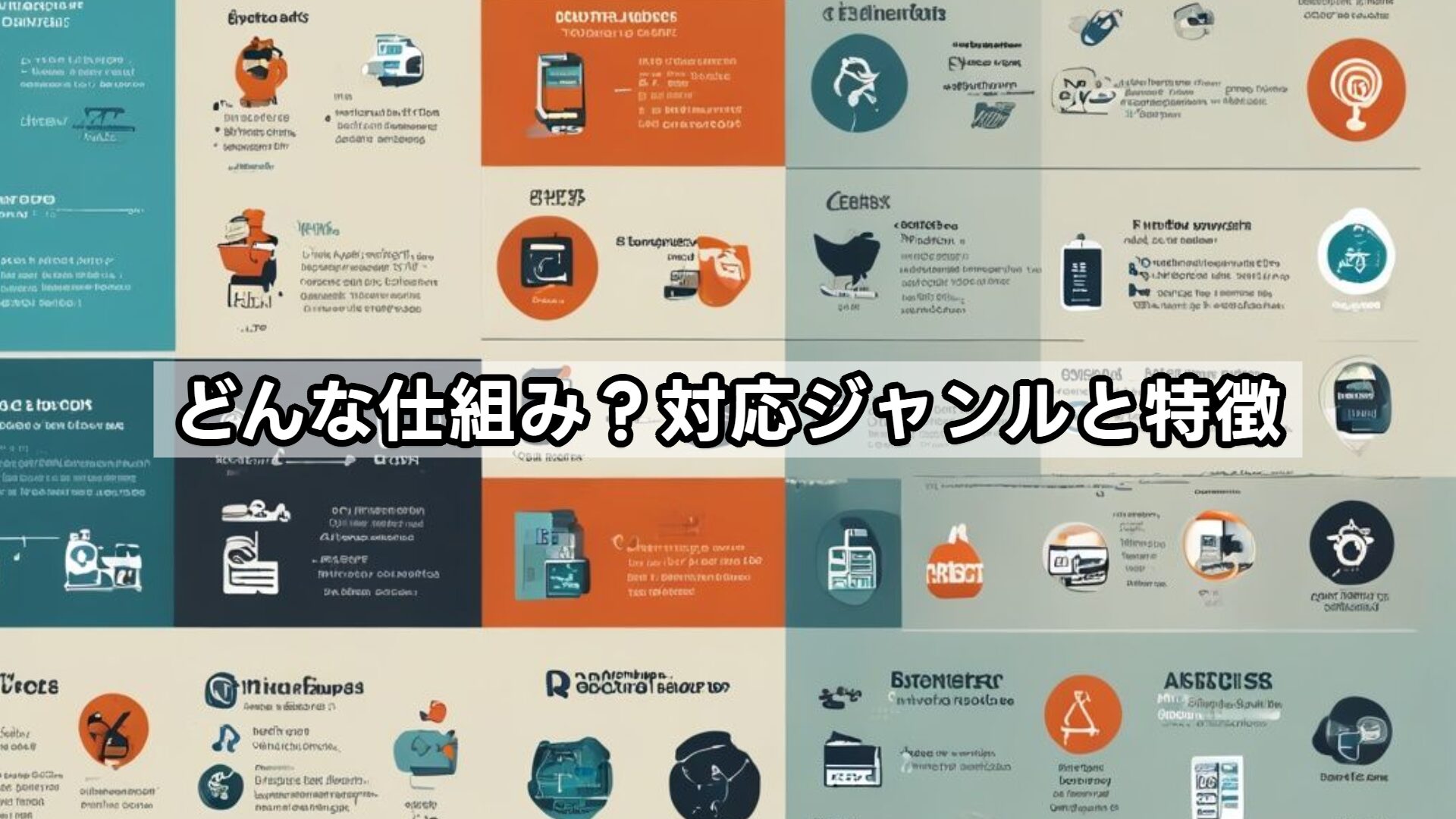 どんな仕組み?対応ジャンルと特徴