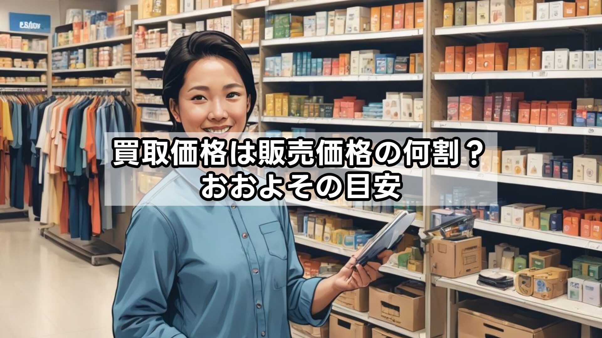 買取価格は販売価格の何割？おおよその目安