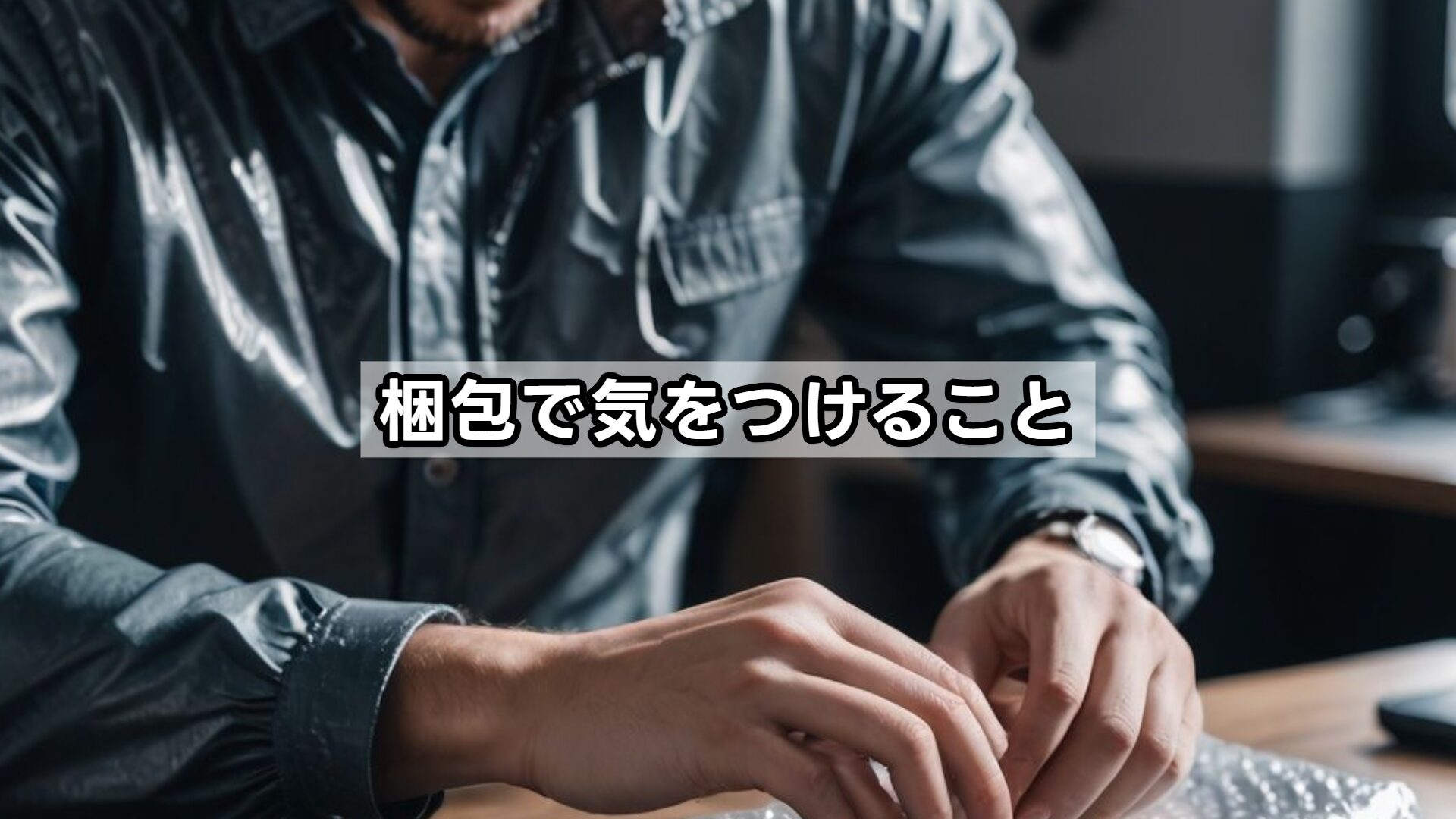 梱包で気をつけること