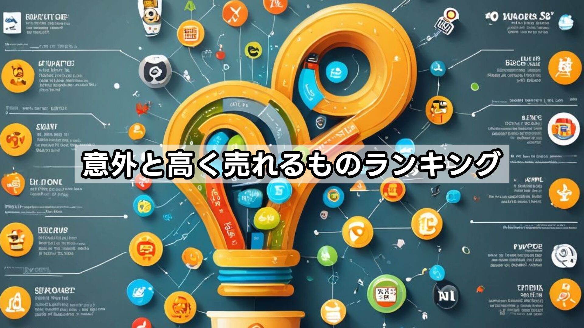 意外と高く売れるものランキング