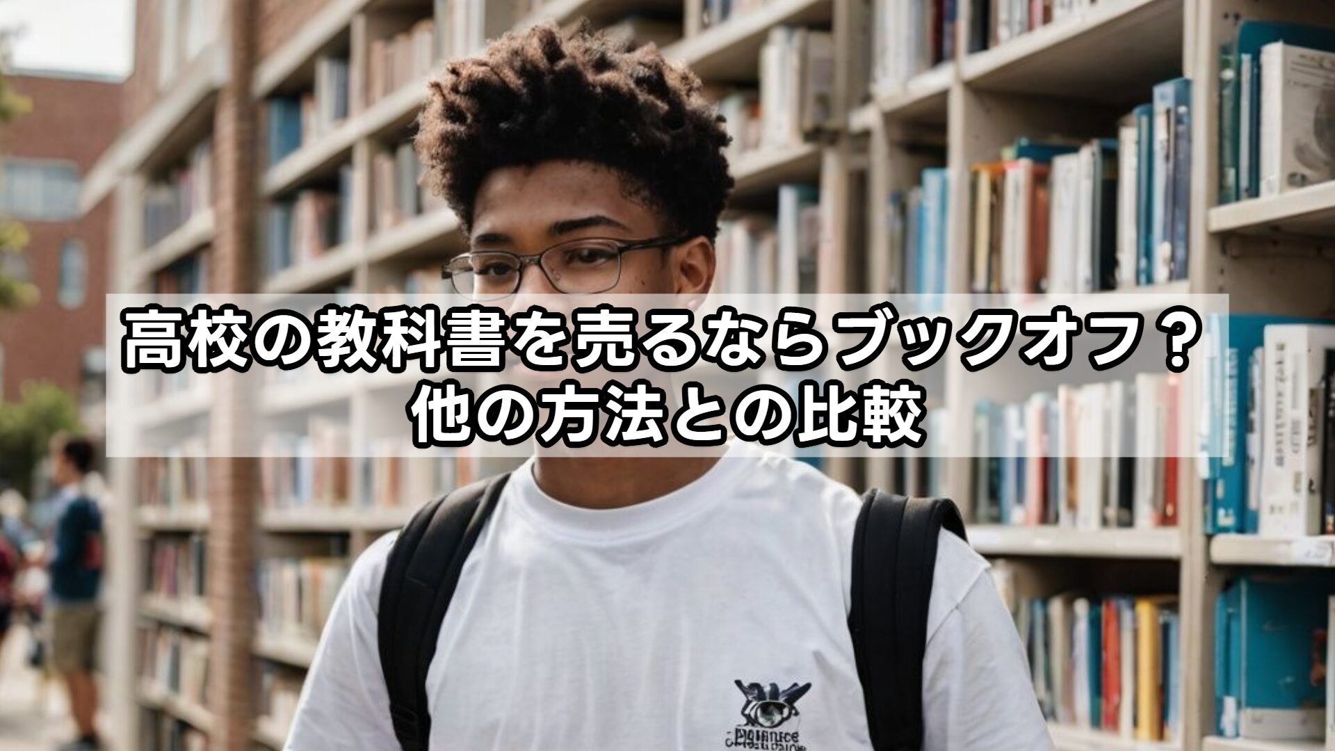 高校の教科書を売るならブックオフ?他の方法との比較