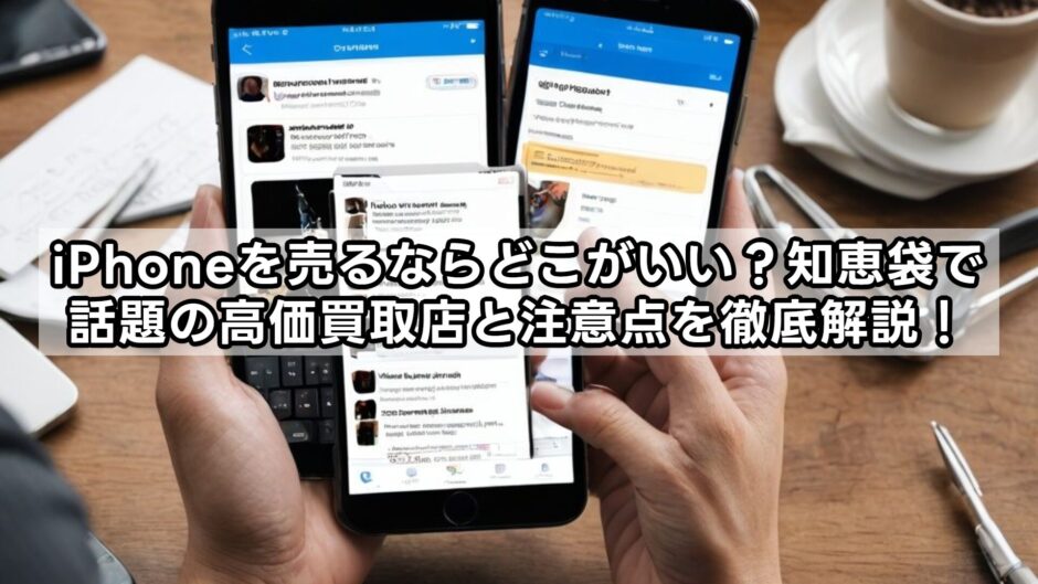 iPhoneを売るならどこがいい？知恵袋で話題の高価買取店と注意点を徹底解説！