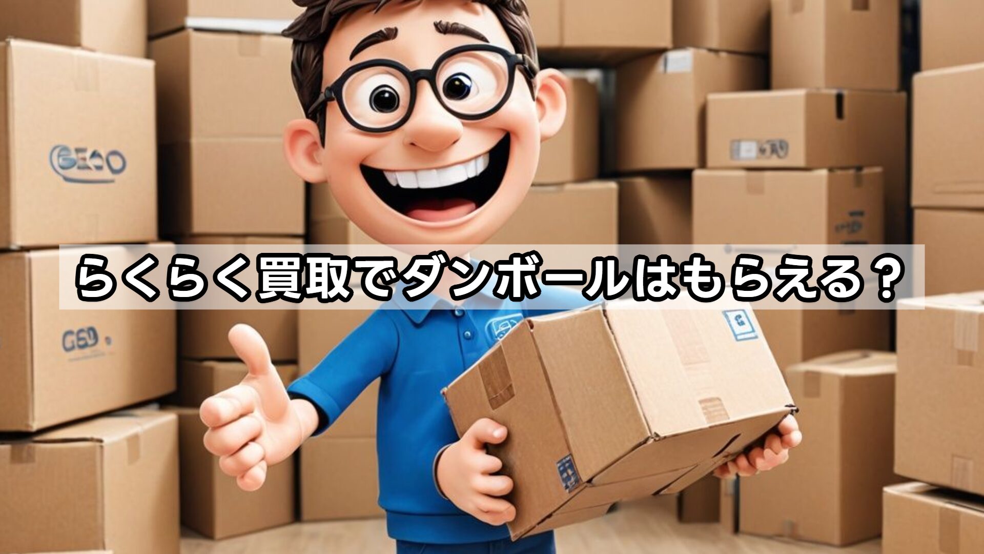 らくらく買取でダンボールはもらえる?
