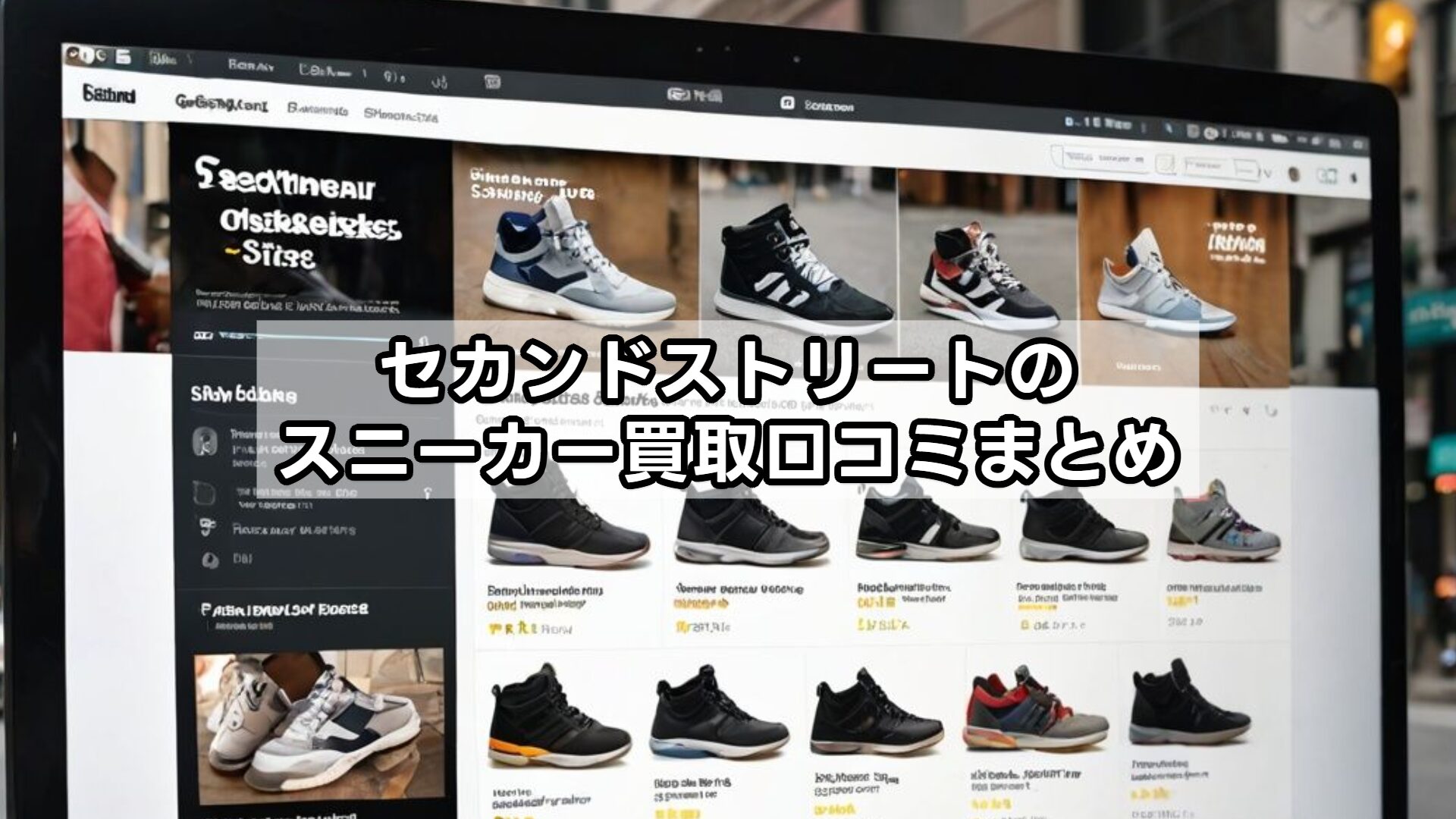 セカンドストリートのスニーカー買取口コミまとめ