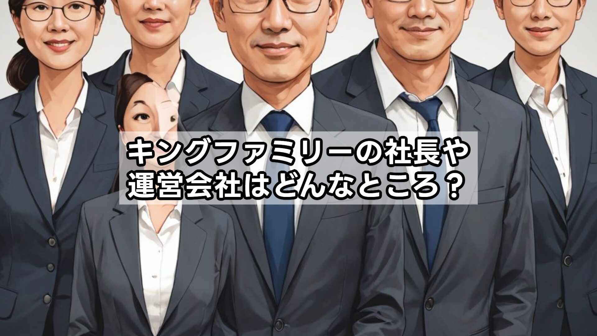 キングファミリーの社長や運営会社はどんなところ？