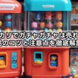 メルカリでガチャガチャは売れる?出品のコツと注意点を徹底解説!