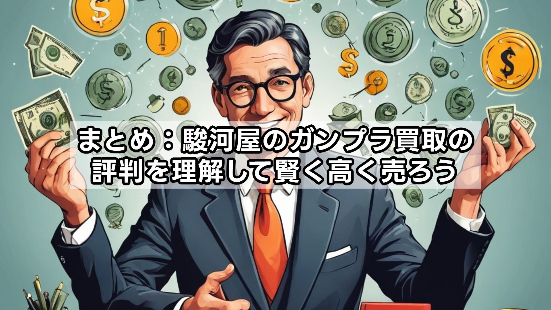まとめ：駿河屋のガンプラ買取の評判を理解して賢く高く売ろう