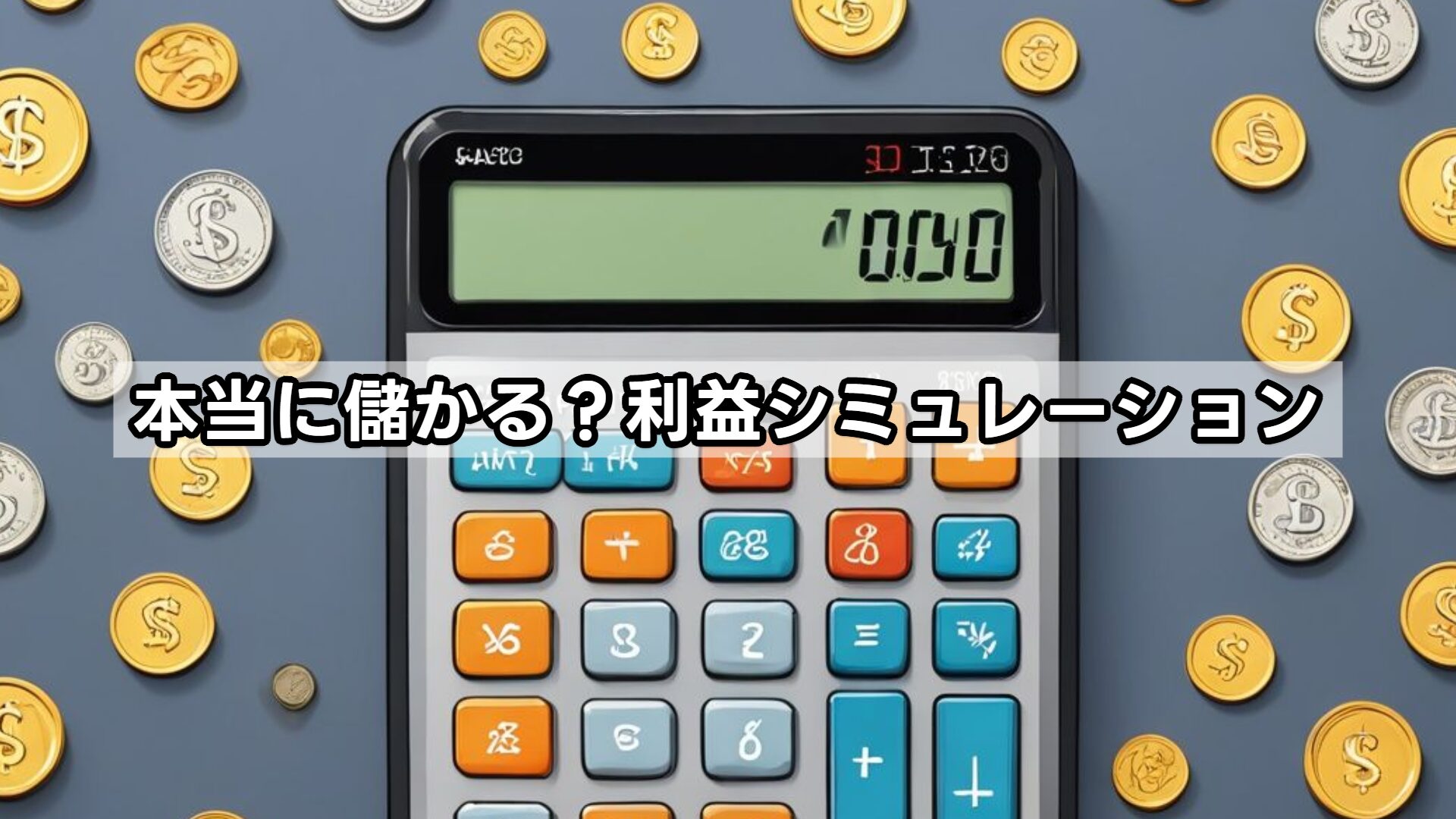 本当に儲かる?利益シミュレーション