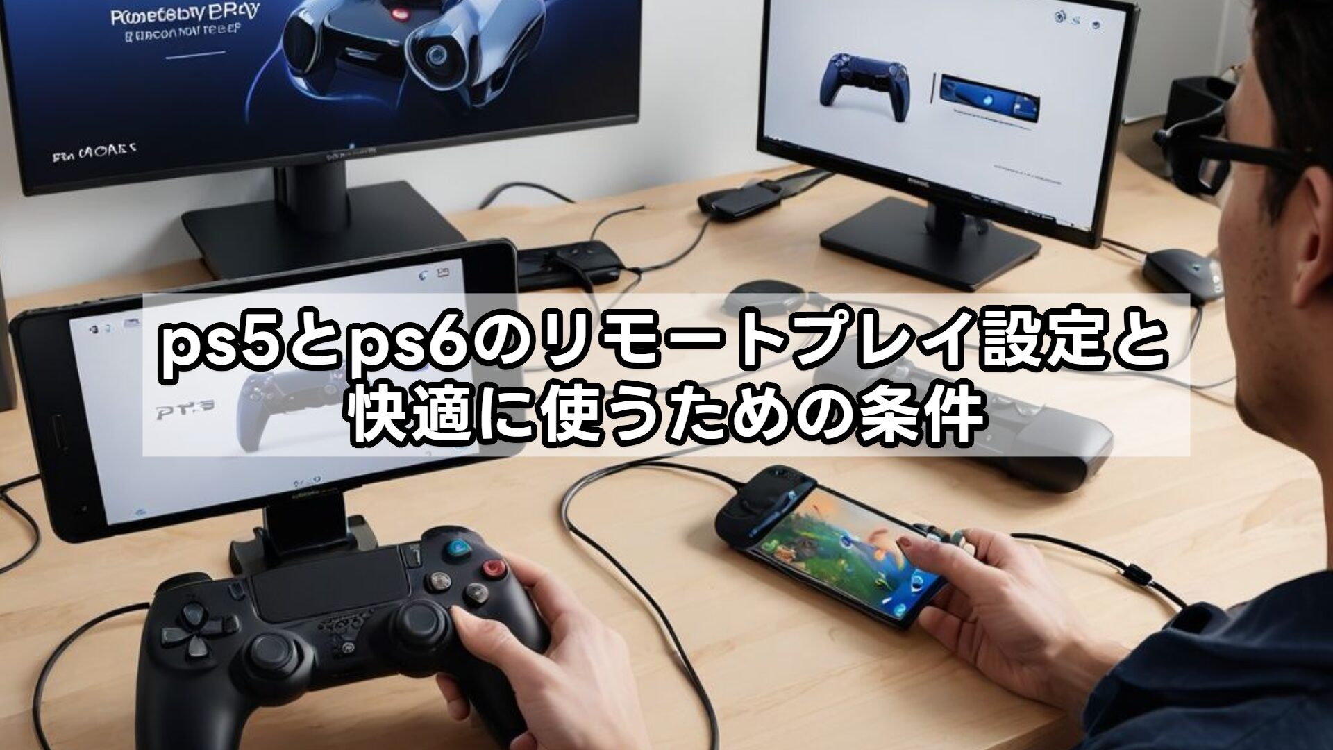 ps5とps6のリモートプレイ設定と快適に使うための条件