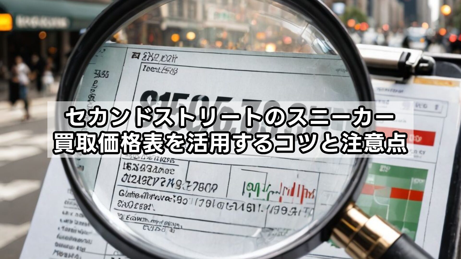 セカンドストリートのスニーカー買取価格表を活用するコツと注意点