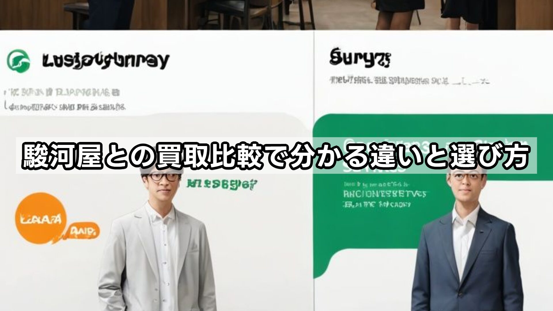 駿河屋との買取比較で分かる違いと選び方