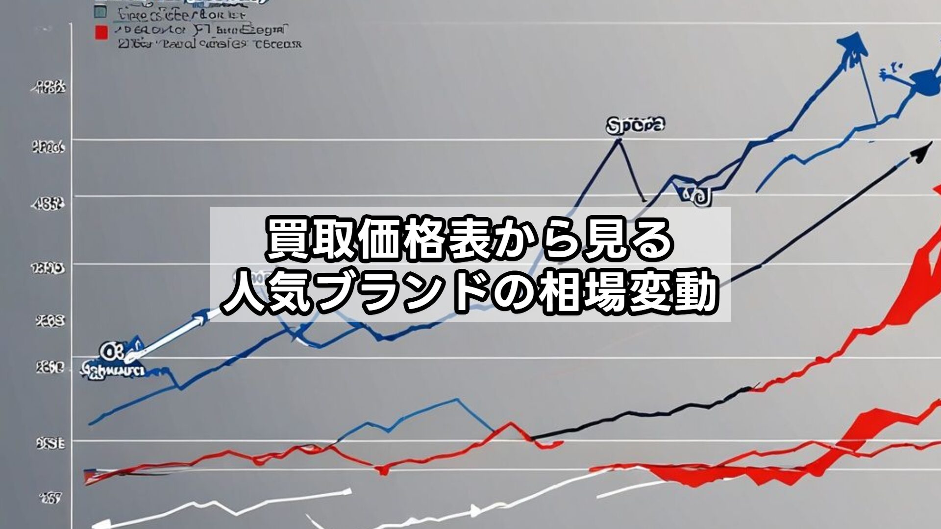 買取価格表から見る人気ブランドの相場変動