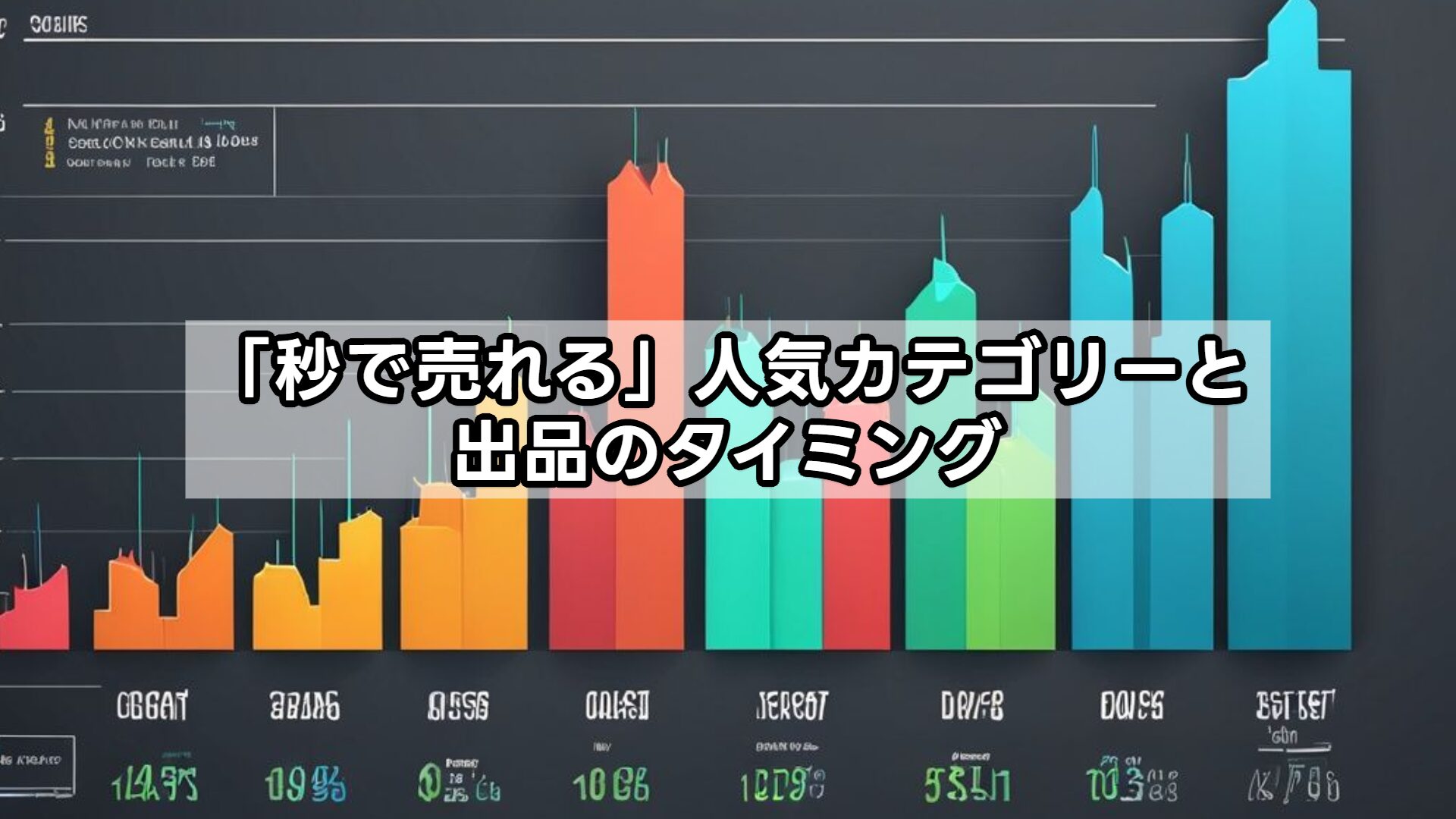 「秒で売れる」人気カテゴリーと出品のタイミング
