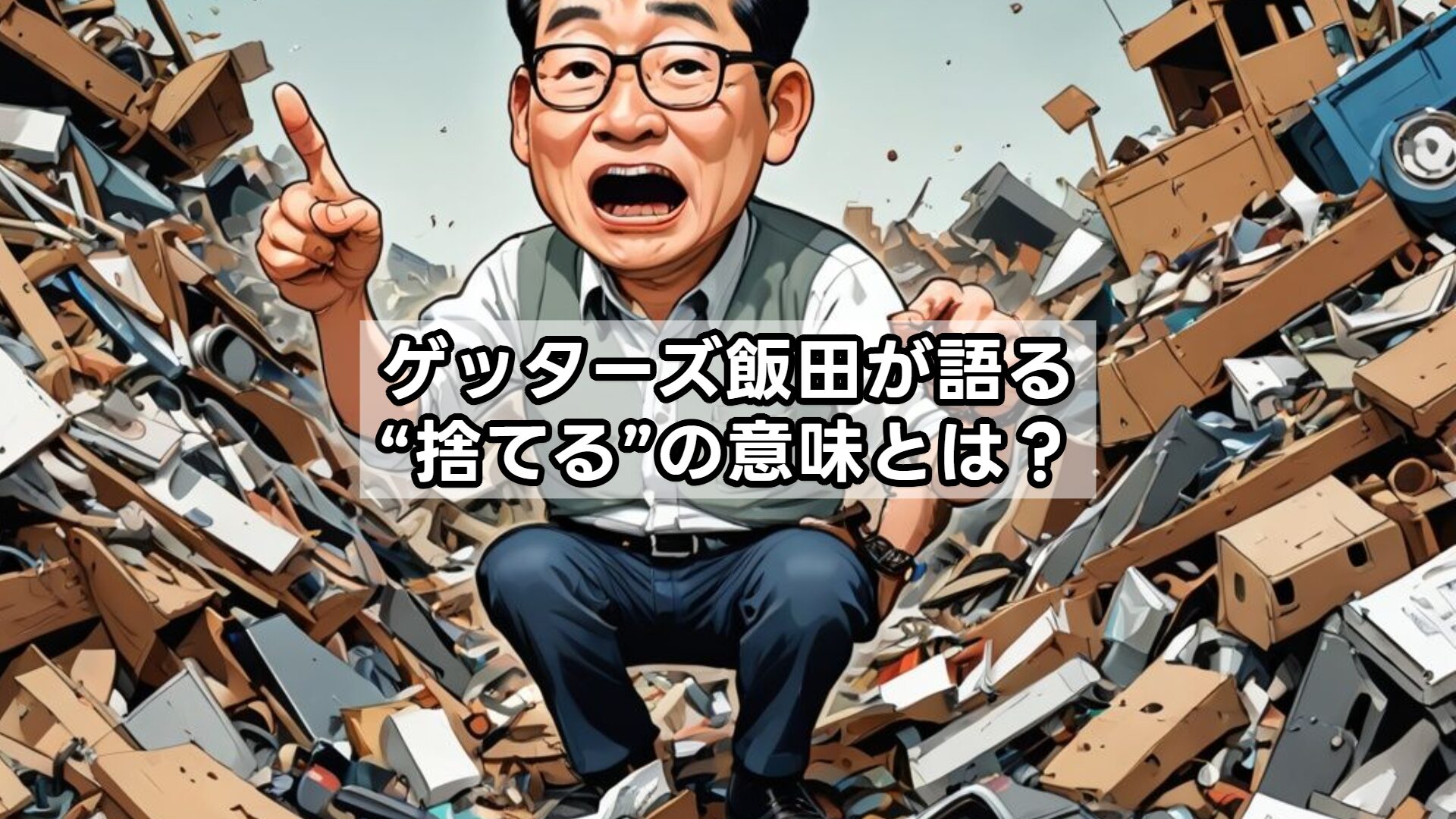 ゲッターズ飯田が語る“捨てる”の意味とは？