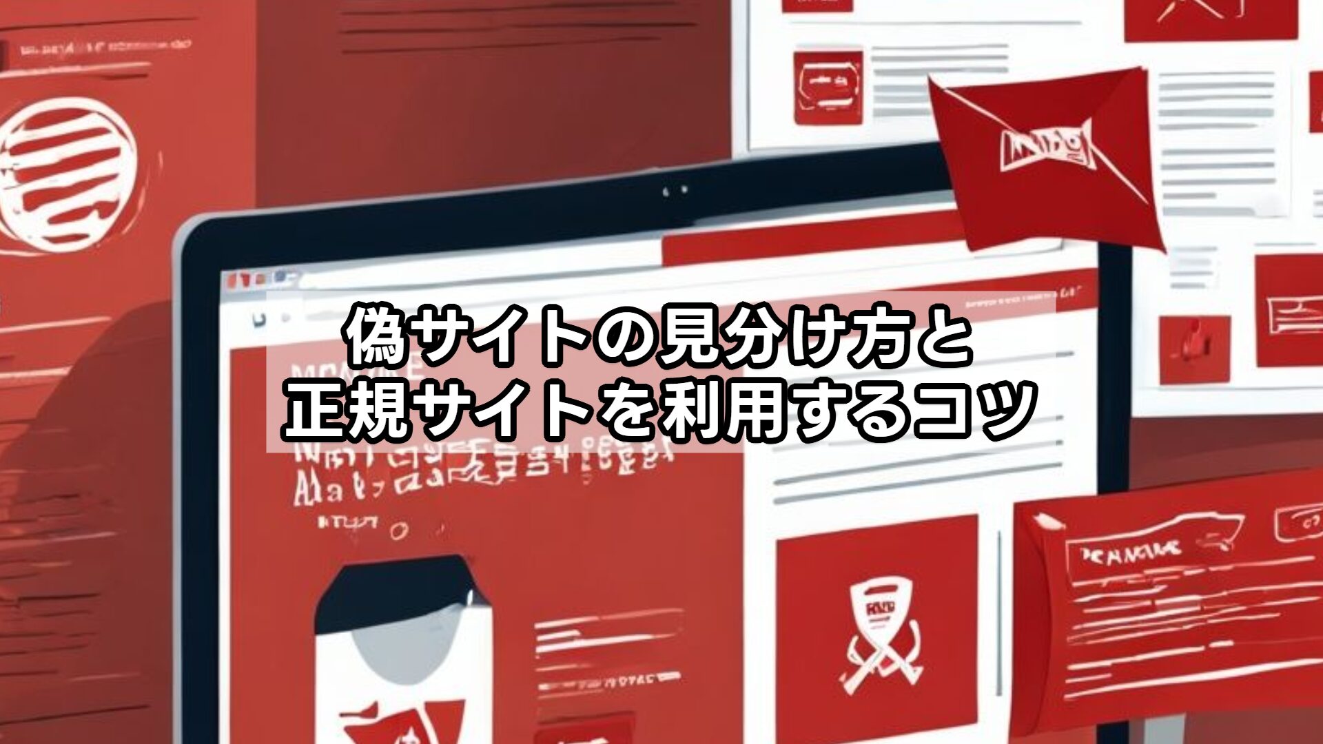 偽サイトの見分け方と正規サイトを利用するコツ