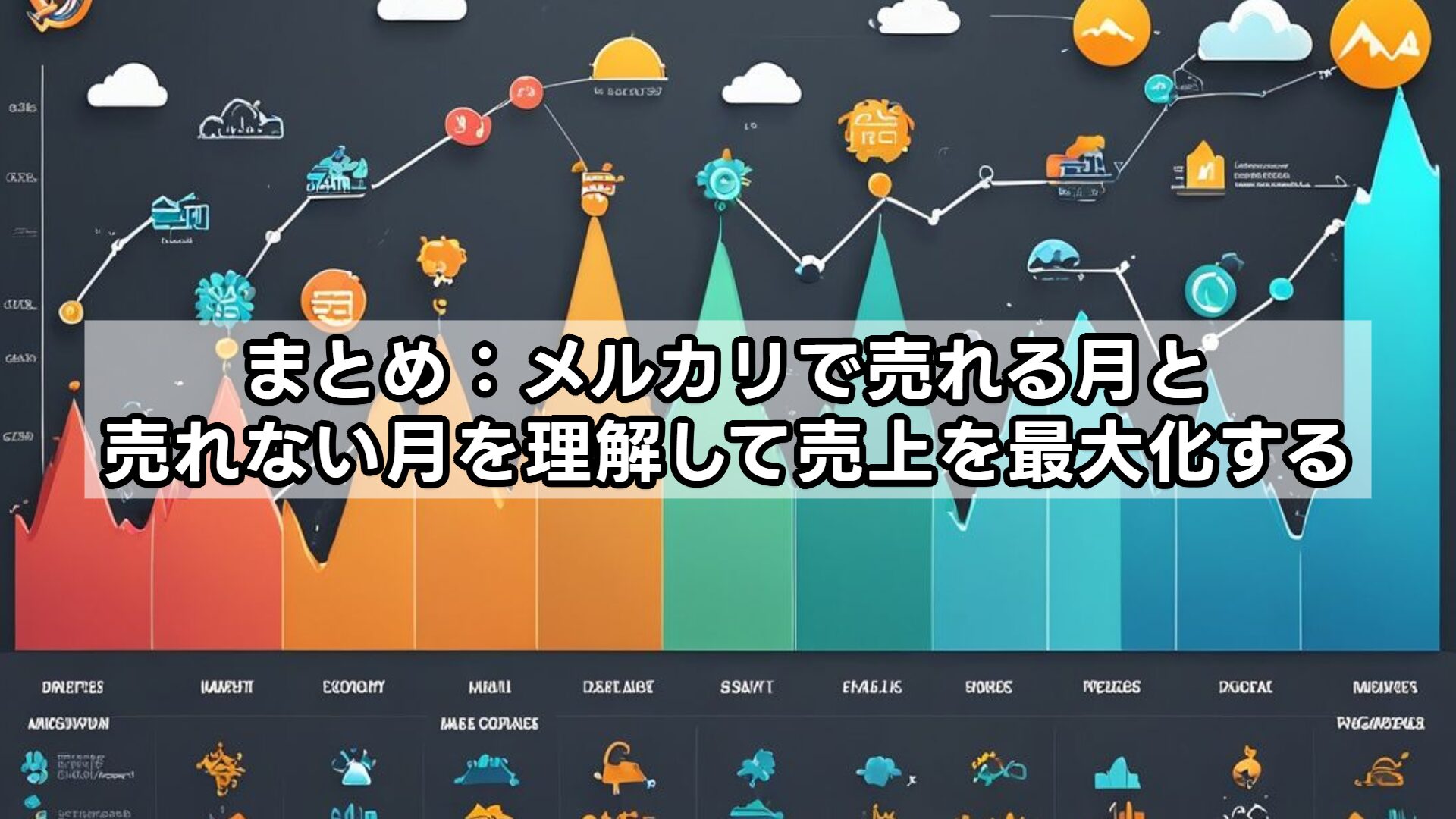 まとめ:メルカリで売れる月と売れない月を理解して売上を最大化する