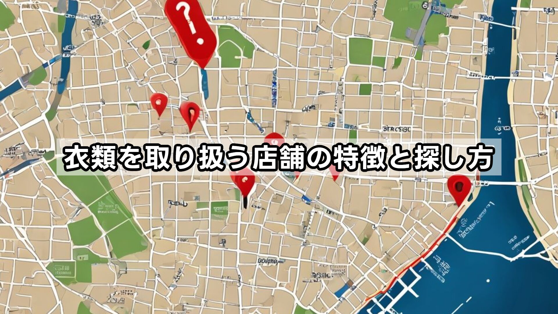 衣類を取り扱う店舗の特徴と探し方