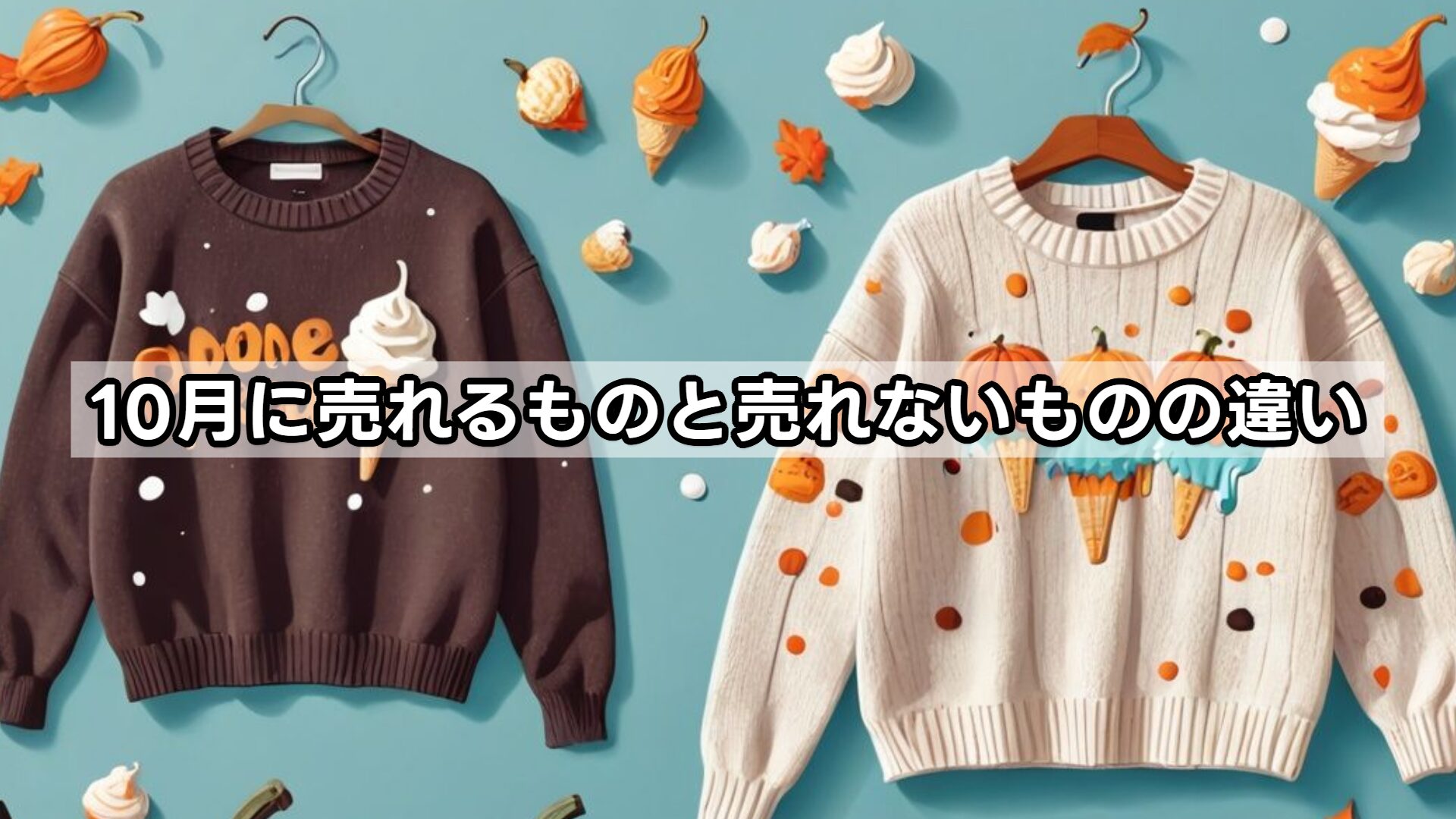 10月に売れるものと売れないものの違い