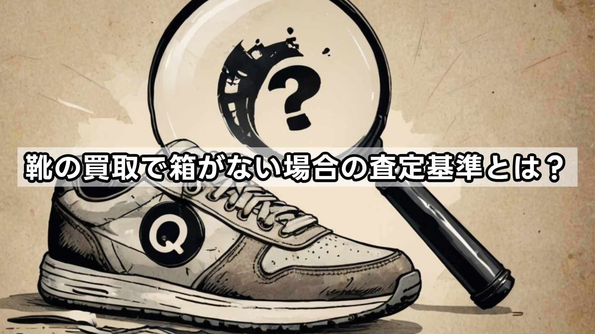 靴の買取で箱がない場合の査定基準とは？