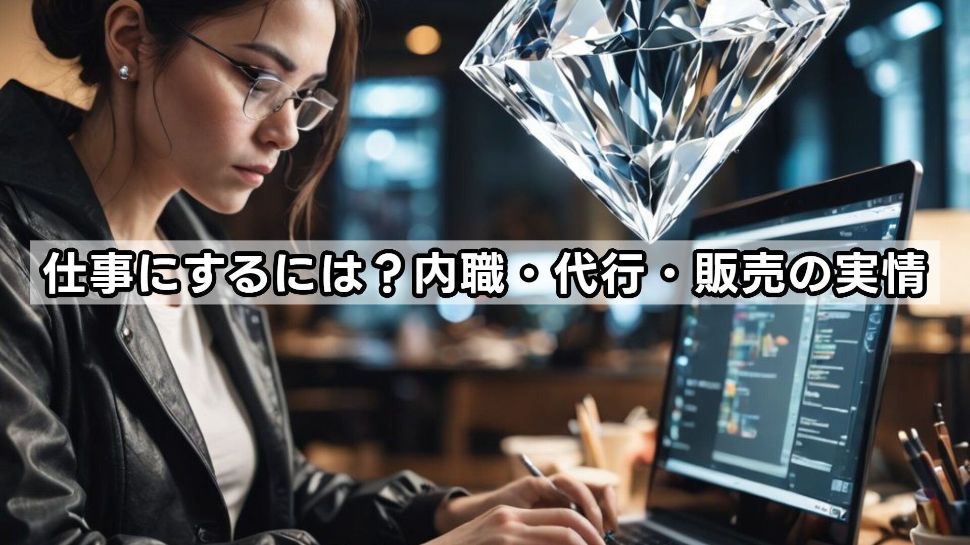 仕事にするには？内職・代行・販売の実情