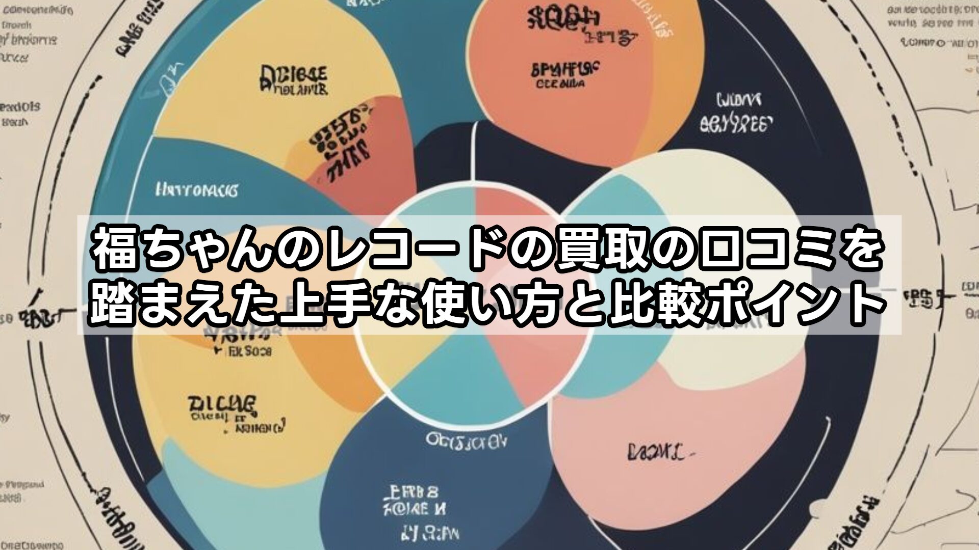 福ちゃんのレコードの買取の口コミを踏まえた上手な使い方と比較ポイント