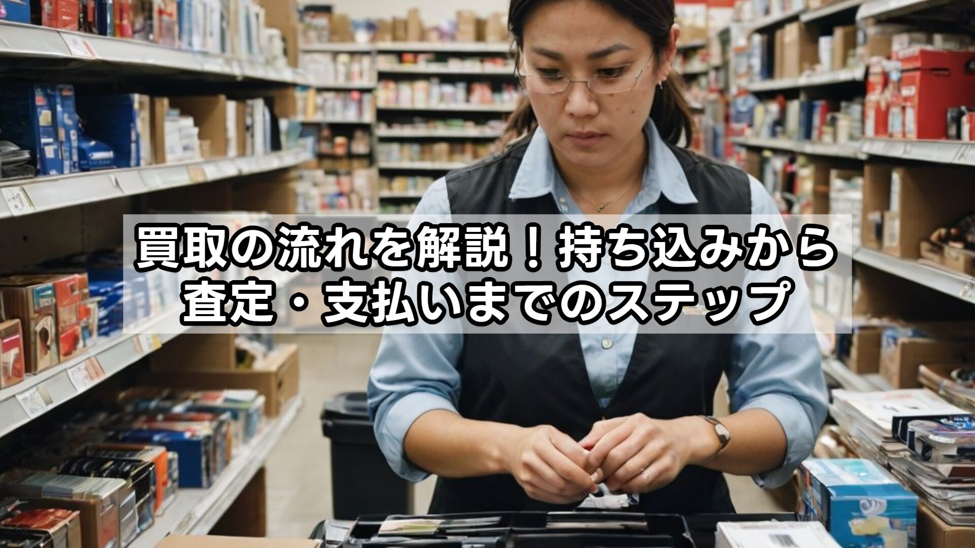 買取の流れを解説！持ち込みから査定・支払いまでのステップ