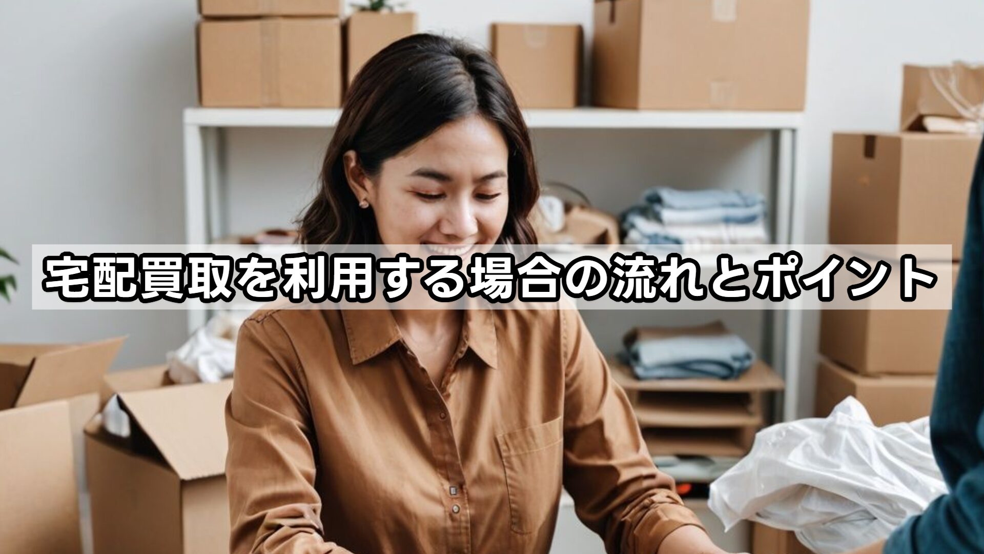 宅配買取を利用する場合の流れとポイント