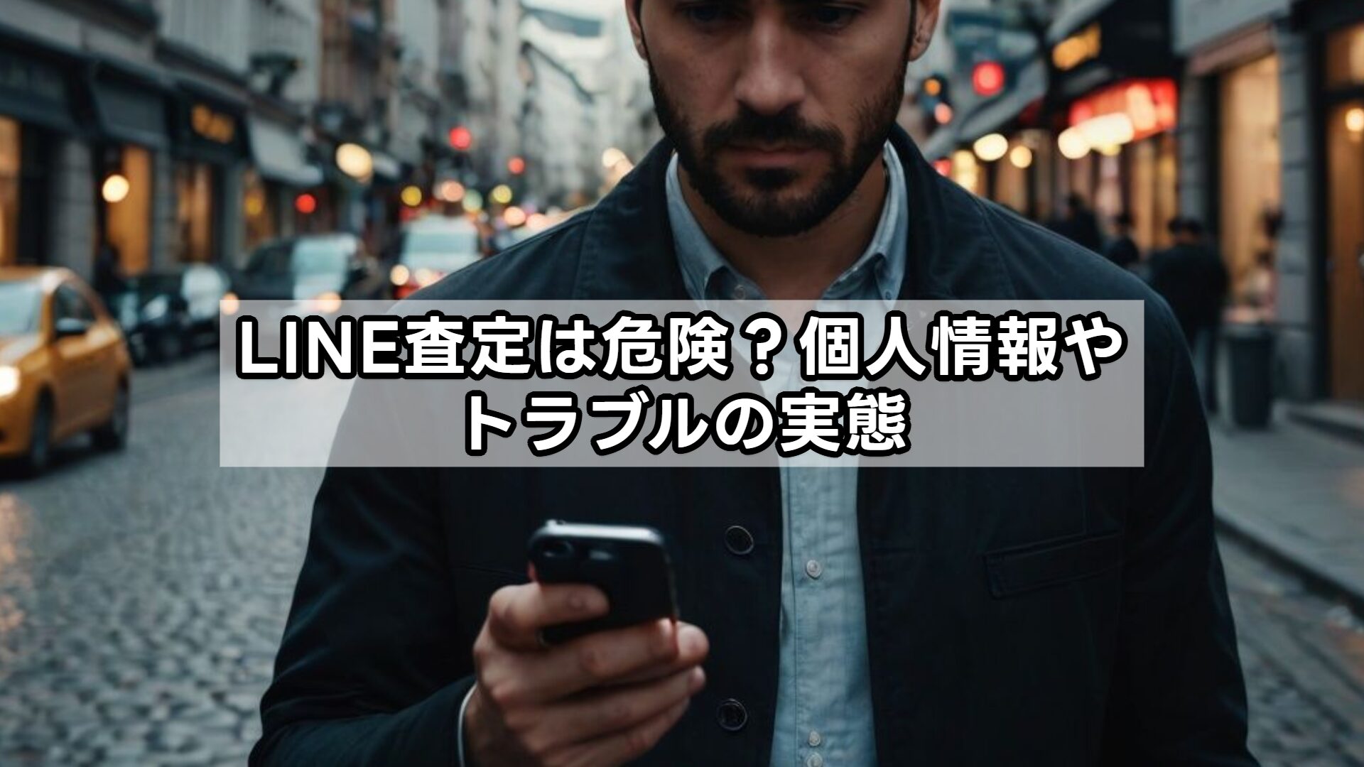 LINE査定は危険？個人情報やトラブルの実態