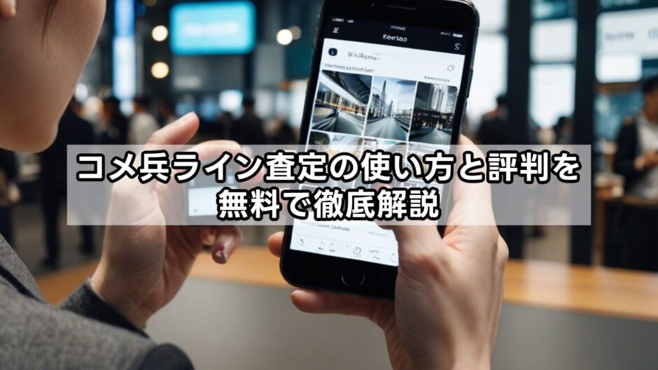コメ兵ライン査定の使い方と評判を無料で徹底解説