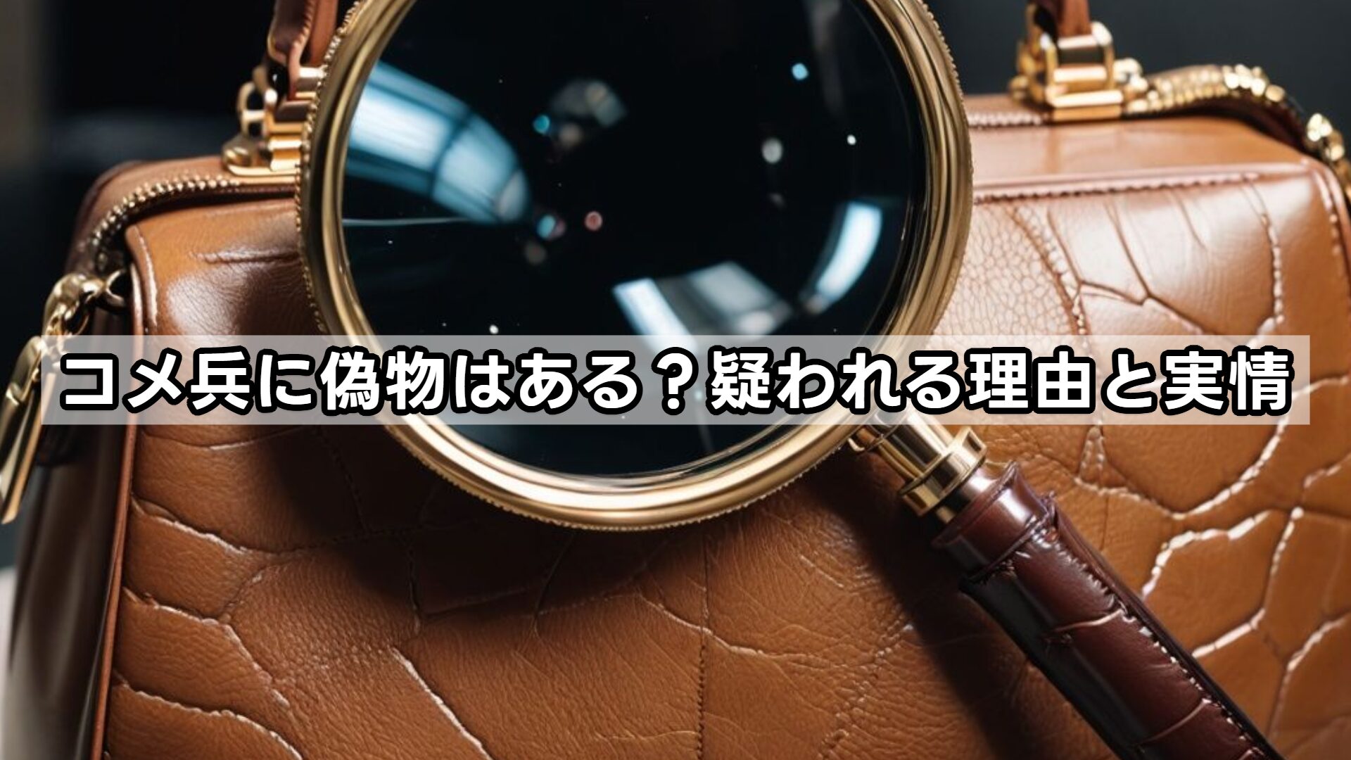 コメ兵に偽物はある?疑われる理由と実情