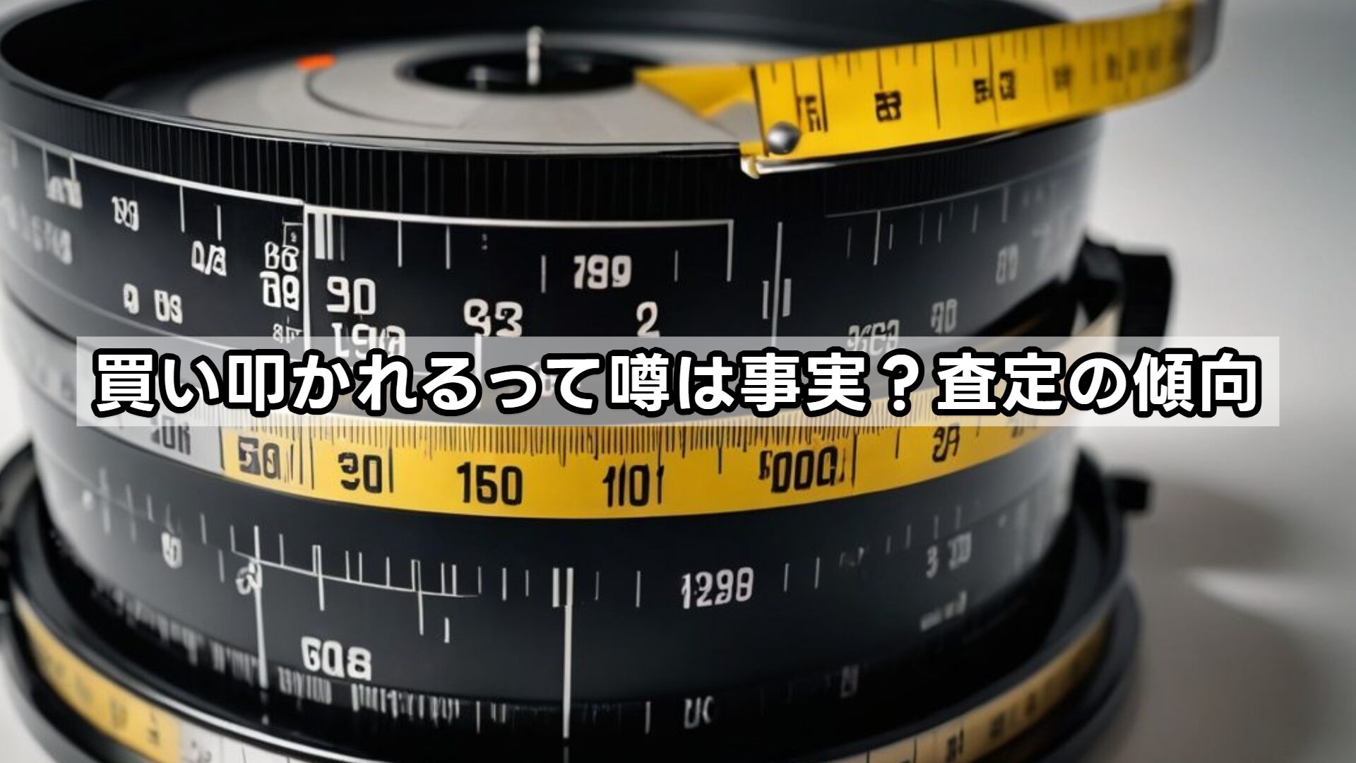 買い叩かれるって噂は事実?査定の傾向