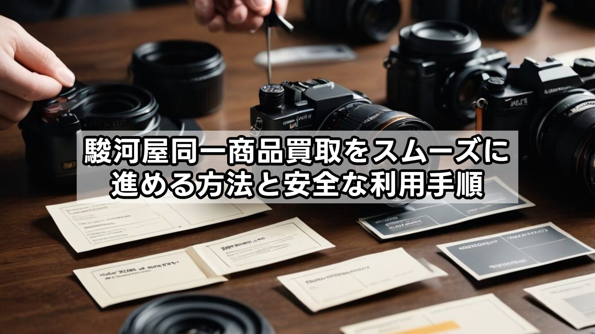 駿河屋同一商品買取をスムーズに進める方法と安全な利用手順